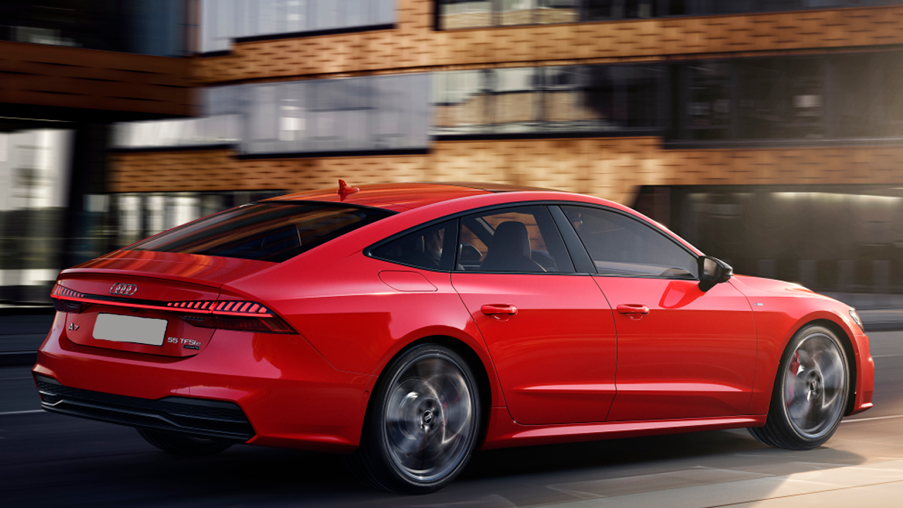 Фото Вид сбоку audi A7