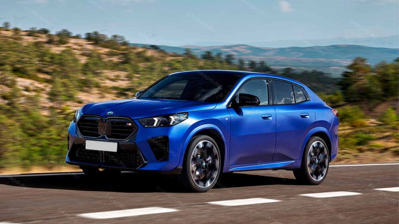 Фото Эффектный дизайн задней части bmw X2