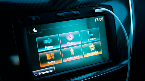 Фото Мультимедиа renault Logan